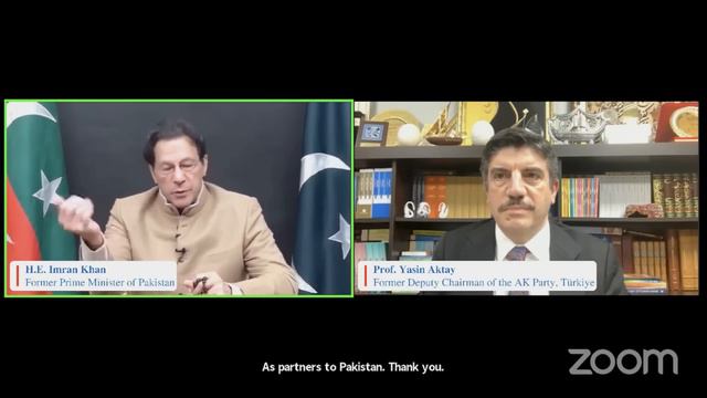 Chairman PTI Imran Khan at Town Hall Meeting at Center for Islam and Global Affairs İstanbul смотреть онлайн