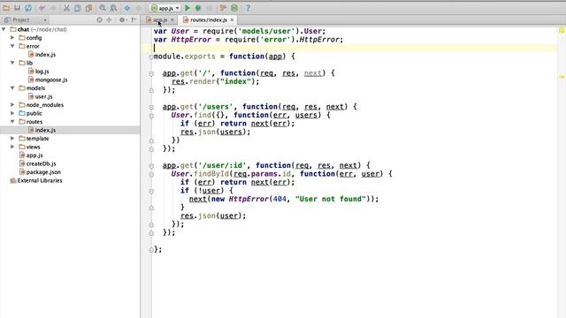 Веб-сервисы, работа с ошибками / Express, Mongoose смотреть онлайн