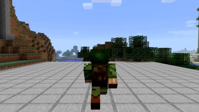 WWII Soldier Minecraft Skin Spotlight смотреть онлайн