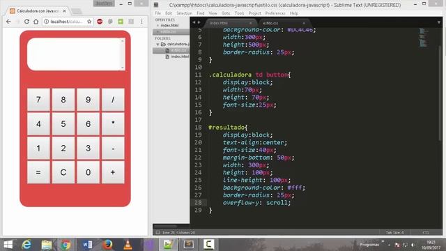 Calculadora con Javascript, Html y CSS desde Cero смотреть онлайн