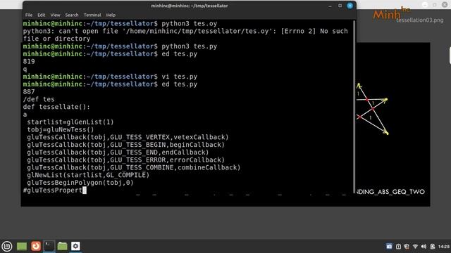 OpenGL Tessellation (Fixed function pipeline) | Python | MinhInc | May 11 2023 смотреть онлайн