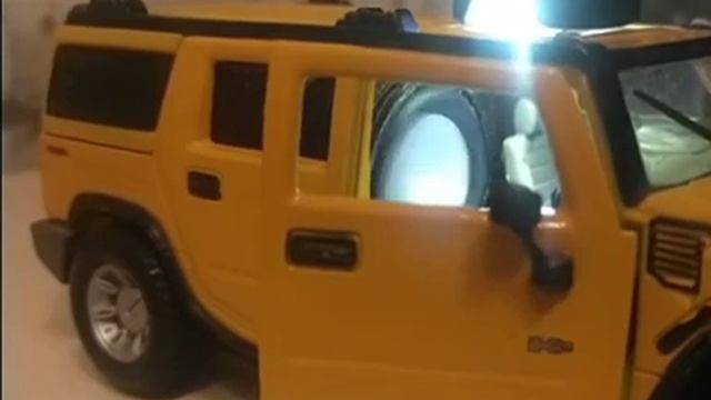 Хаммер 1/27 с автозвуком валит! смотреть онлайн