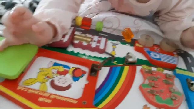 Бизиборд для детей l Развивающая доска смотреть онлайн