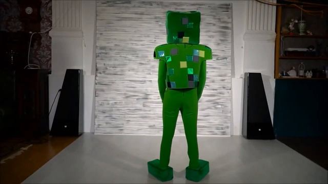 Костюм Аниматорский Minecraft Creeper смотреть онлайн