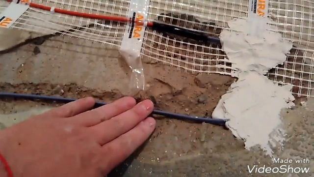 как установить электрический теплый пол под плитку смотреть онлайн