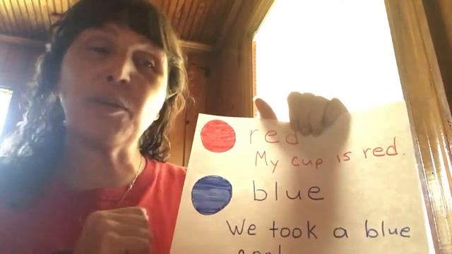 Look at colors, spell color words, read a sentence about the color, and challenge to create one смотреть онлайн