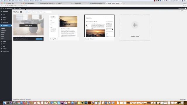 Radio wordpress theme installation смотреть онлайн