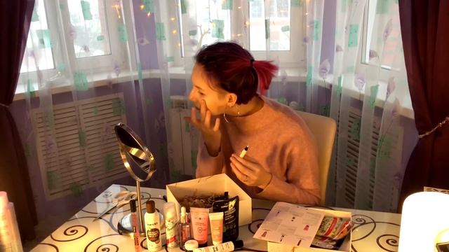 Обзор на AWEMEBOX от ЛИССЫ! ОЙОЙОЙ| Макияж косметикой из бокса :) смотреть онлайн