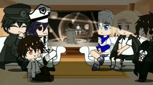 {РЕАКЦИЯ ПОДРОСТКОВ из разных ФД на друг друга/своё будущее} ~2/6~ {БСД} {Дазай и Рампо}