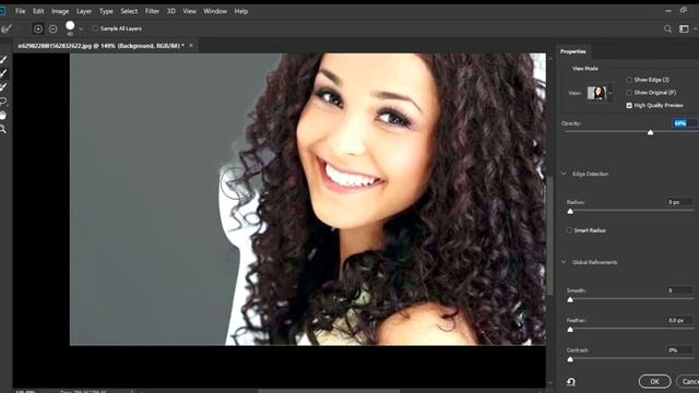 Photoshop Refine Edge Tutorial | Photoshop CC 2020 смотреть онлайн