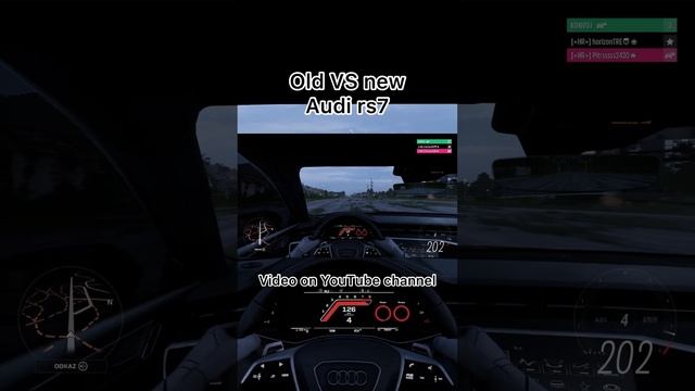 AUDI RS7 VS AUDI RS7 Old VS New смотреть онлайн