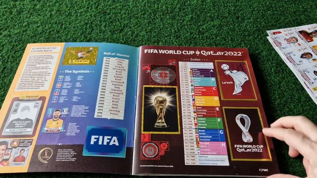 Panini Fifa World Cup Qatar 2022 naklejki!(Sticker)!Update Set!!!+ prezentacja albumu. смотреть онлайн