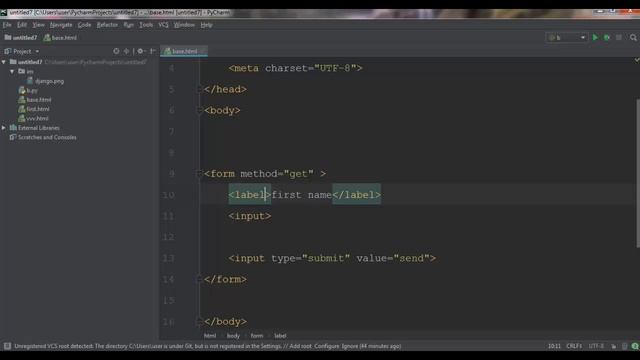 16 - Django Tutorials (html part 8 Form part 3) смотреть онлайн
