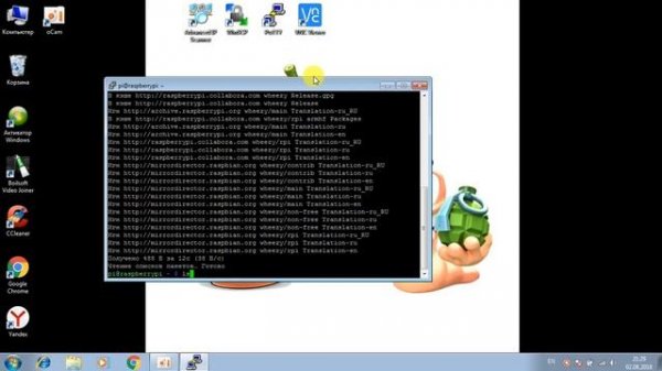 Удалённое управление Raspberry Pi с помощью программ Putty, WinSCP, VNC Viewer