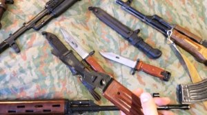 Штык-ножи АК: 6Х3 6Х4 6Х5 - Обзор, Сравнение, Розыгрыш! ШНС-001 и НС-АК-5