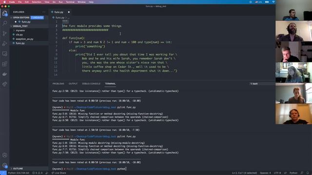 W7D2: Pylint смотреть онлайн