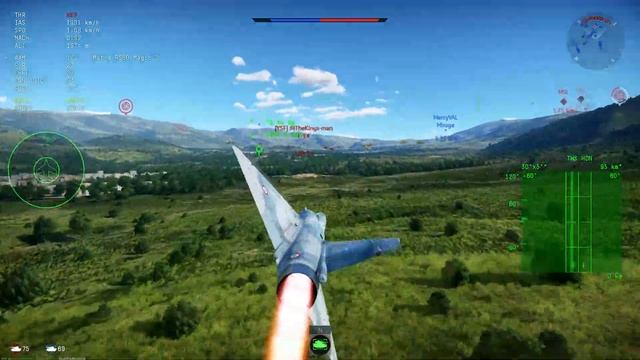 War Thunder MIRAGE 2000-5F Gameplay! SAME as the C? SUPPORT aircraft or a DESTROYER of 12.0's? смотреть онлайн