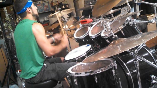 TMNT-Shell Shocked (drum cover) by Corey Davis смотреть онлайн