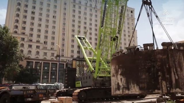 Гусеничные краны Zoomlion ZCC смотреть онлайн