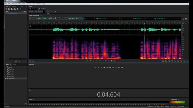 Чистим щелчки языка и другие паразитные призвуки в Adobe Audition смотреть онлайн
