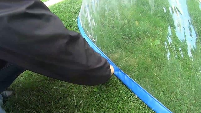 Закрепление Летотента к земле