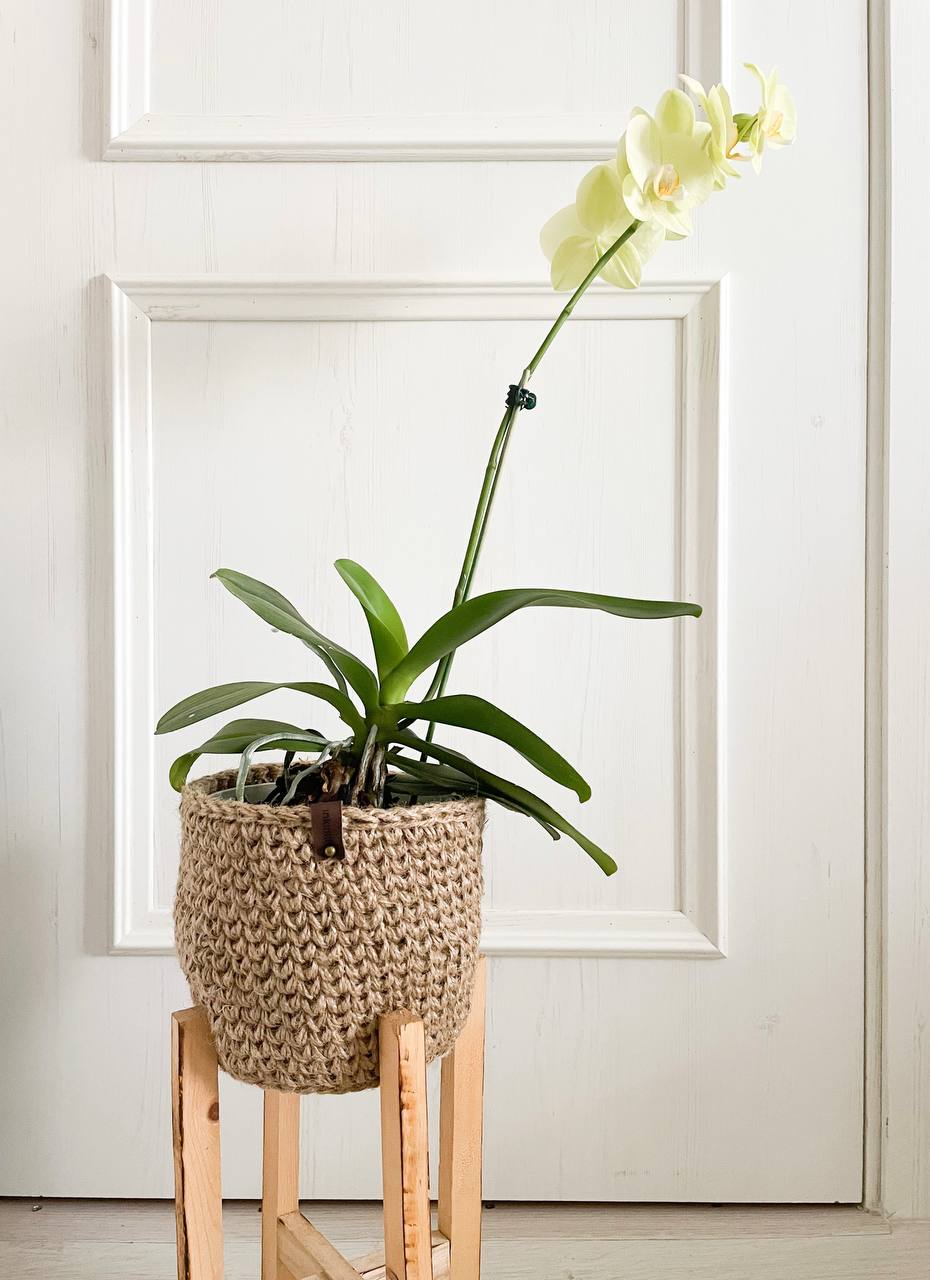 Кашпо из джута смотреть онлайн