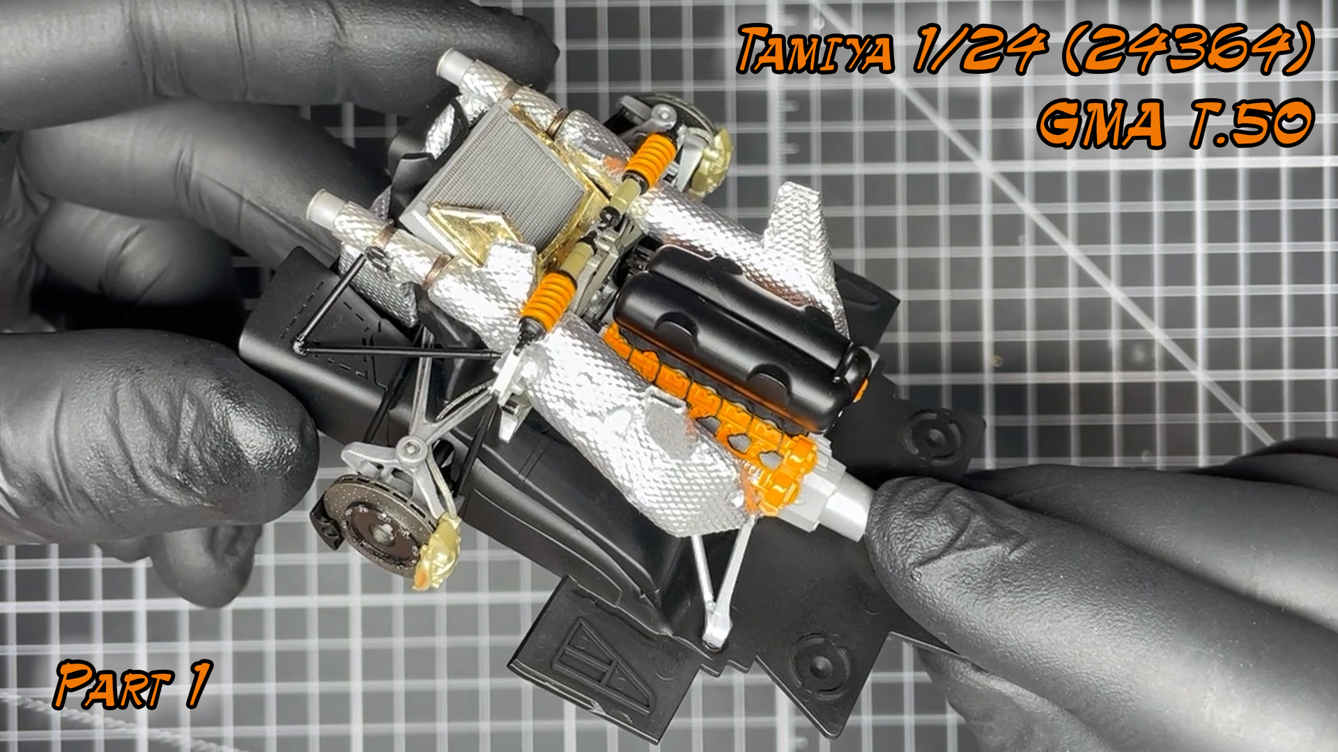 GMA T.50 1/24 Часть 1