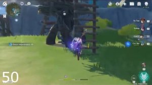 Genshin Impact. Горы светлой короны на 100%. Находим все тайные сундуки. Сундуки 41-60