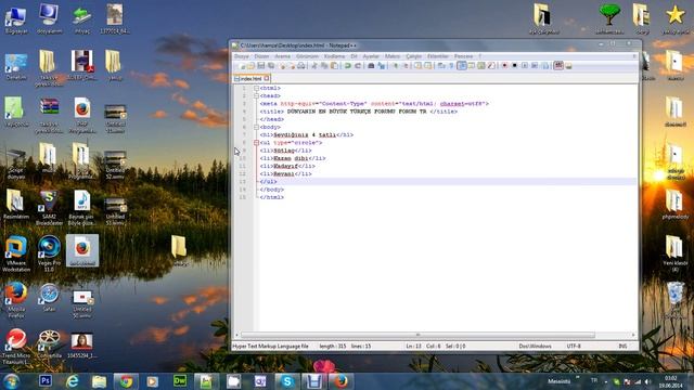 Html maddeler halinde Listeleme yapmak смотреть онлайн