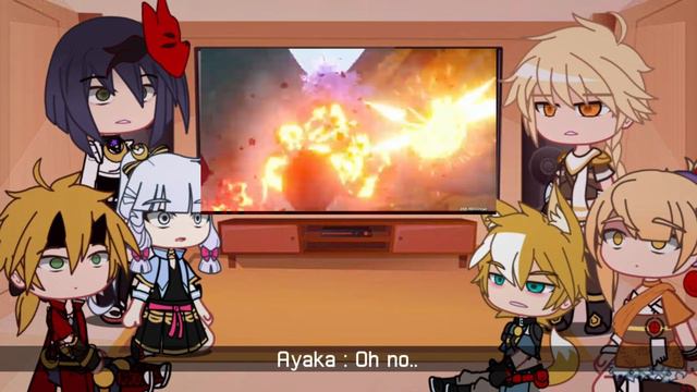 💙✨ Genshin Impact Reacts to "Itto saves the Blue Oni cutscenes" || Gacha Club || Genshin Impact смотреть онлайн
