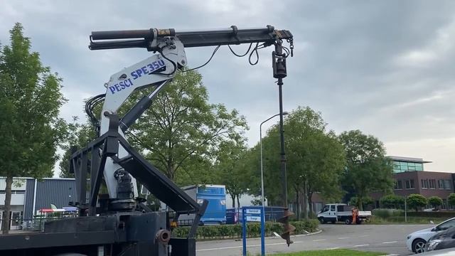 KRAANWAGEN MERCEDES ATEGO 2628 + PESCI SPE350/3 CRANE смотреть онлайн