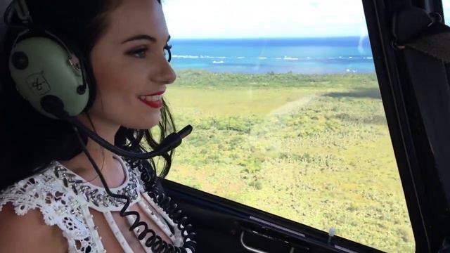 Полёт на вертолёте над Punta Cana смотреть онлайн