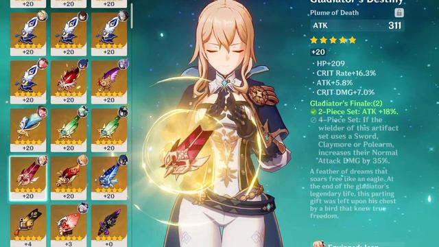 Jean build (Sub dps/support) смотреть онлайн