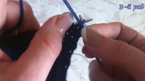 ПОДРОБНЫЙ МК по вязанию МУЖСКОГО свитера с узором. ЧАСТЬ 1. Начало (резинка).