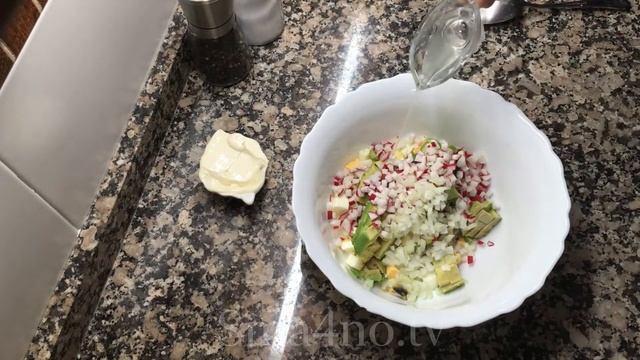 Салаты с Топинамбуром