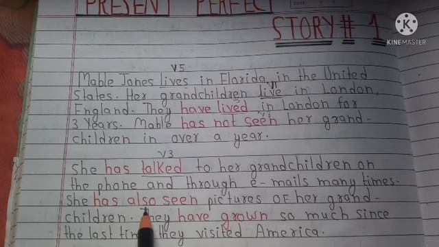 Present Perfect tense | story # 1 | Exercise - 126 | Present Perfect tense With Story | смотреть онлайн