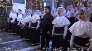 в предчуствии Рождества "звонкие капельки" Тула. духовная музыка поют дети