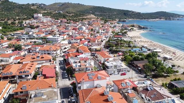 Sarti - city beach, Sithonia, Greece / Grčka 01.06.2021 смотреть онлайн