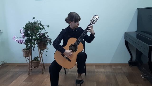 Э Пухоль. Концертный этюд "Шмель" смотреть онлайн