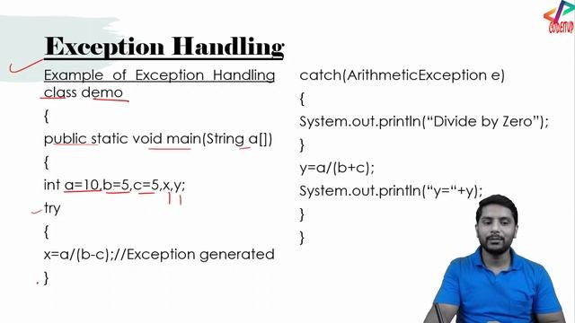 Exception Handling | Arithmetic Exception | Code Implementation | Java Programming | In Hindi смотреть онлайн