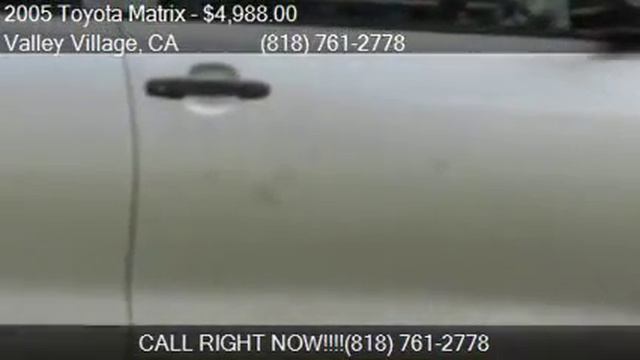 2005 Toyota Matrix for sale in Valley Village, CA 91601 at смотреть онлайн