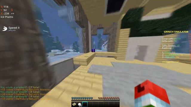 Grinch Simulator. Hypixel. Ворюга в деле! смотреть онлайн