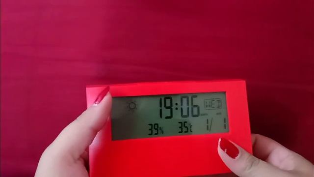 Miniso alarm clock with lamp.. смотреть онлайн