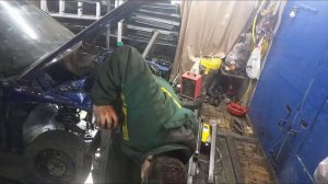 Кран для снятия мотора своими руками.