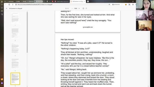 Ray Bradbury Reading