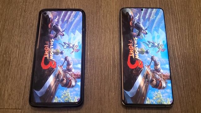 Samsung S21 Ultra vs. OnePlus 8T Speed Test смотреть онлайн
