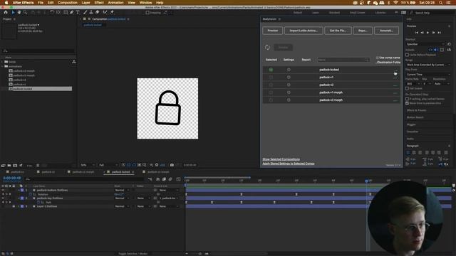 LottieFiles & Bodymovin Install Guide For After Effects смотреть онлайн
