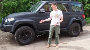 Тюнинг нового УАЗ ПАТРИОТ 2017.  Очередной "Медведь" от АВС Дизайн для клиента.