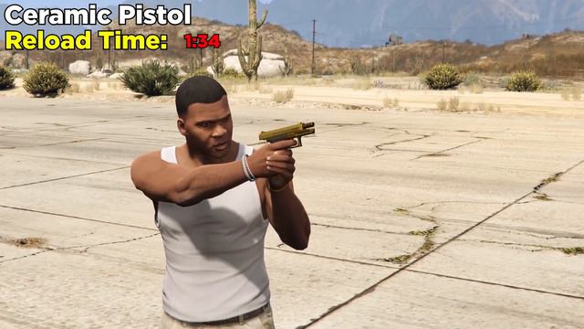 GTA 5 ONLINE : NAVY REVOLVER VS CERAMIC PISTOL (WHICH IS BEST?) смотреть онлайн