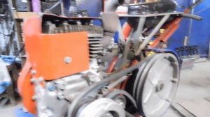 Мотоблок МБ-1 Луч. Гонет масло в сапун.